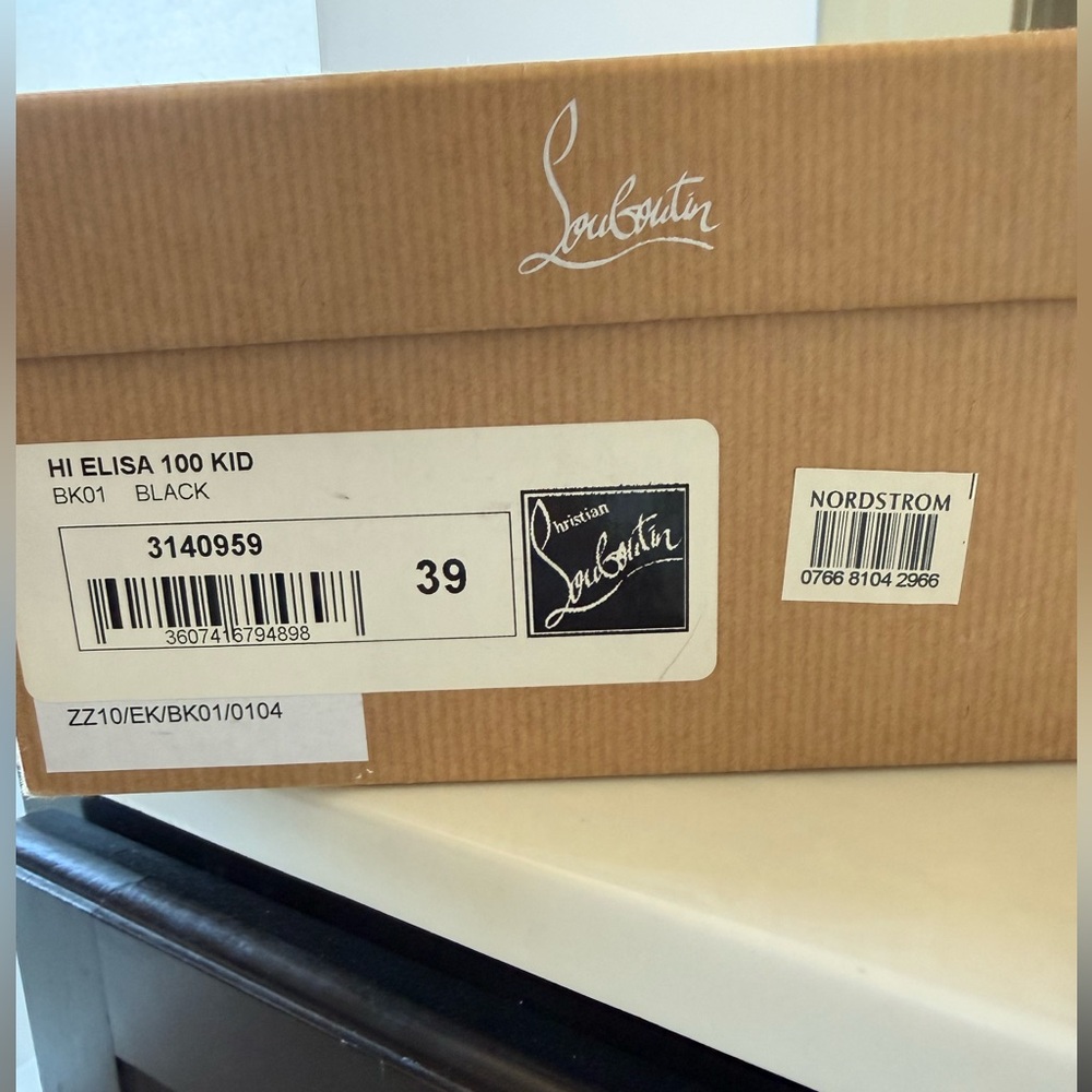 Christian Louboutin HI ELISA black Heels - Picture 3 of 12